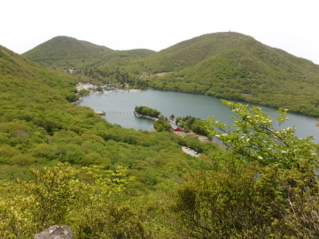 登山道からの展望