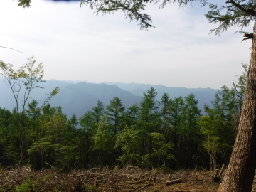 御前山山頂からの展望