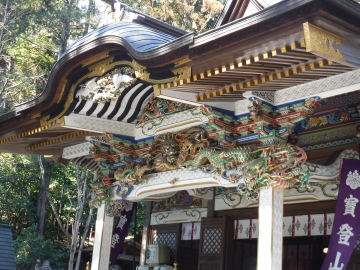 宝登山神社　御社殿