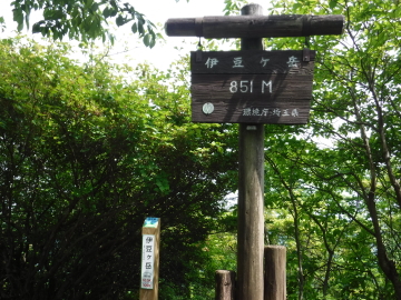 伊豆ヶ岳山頂