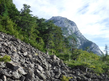 露岩と摩利支天