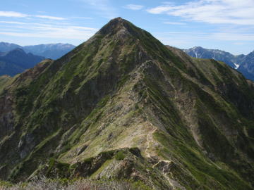 鹿島槍南峰