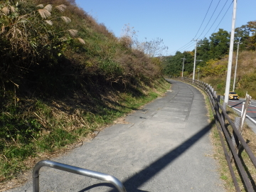 柏木山登山道入口