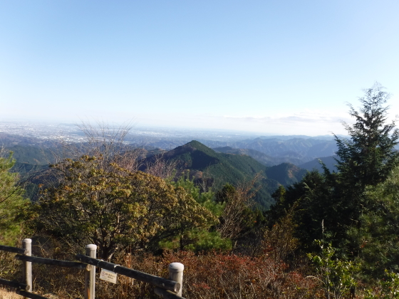 日の出山山頂