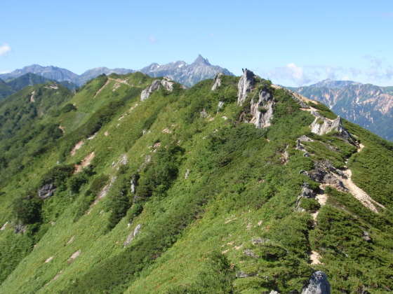 表銀座縦走路
