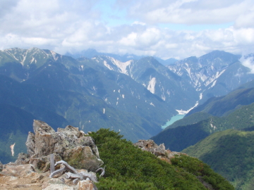 大天井岳山頂 2922m