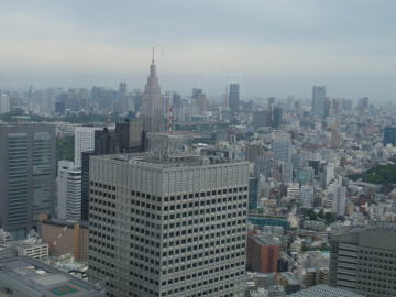 都庁展望室からの風景