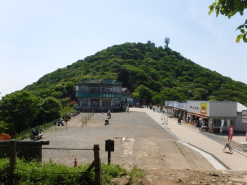 御幸ヶ原と男体山