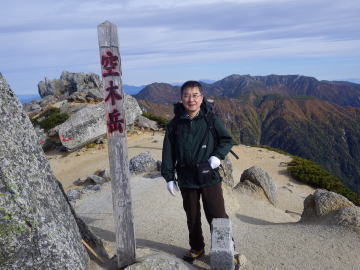 空木岳山頂